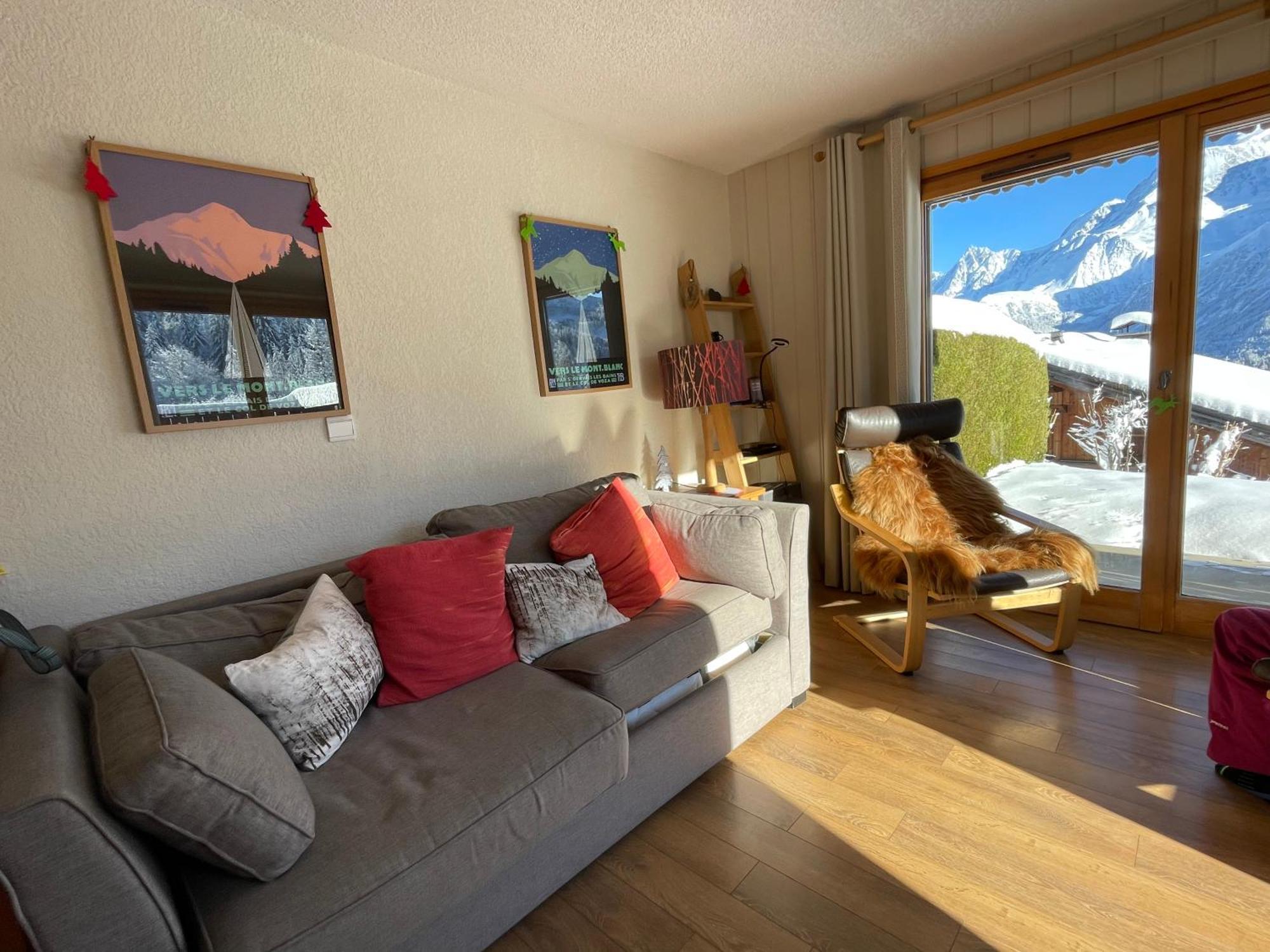 Vue Splendide Mont Blanc Apartment Saint-Gervais-les-Bains Luaran gambar